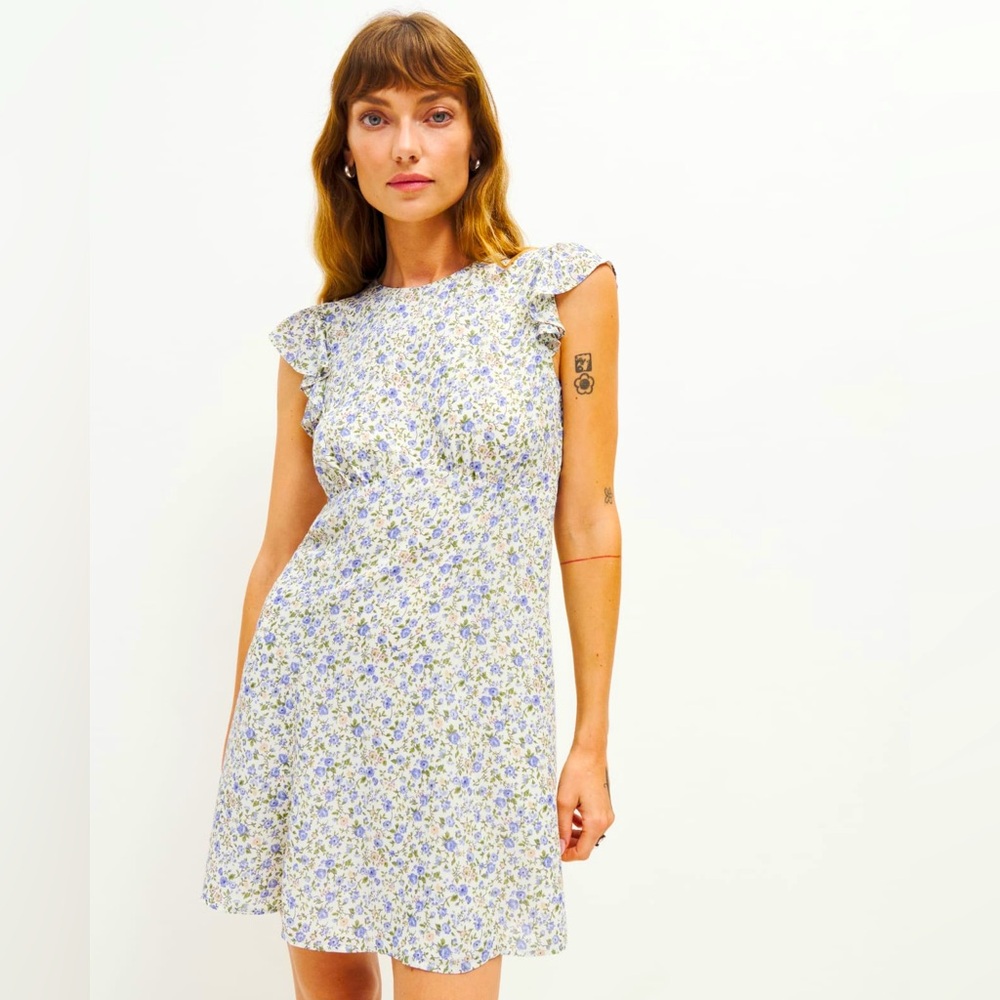 REFORMATION IDALIA DRESS PIXIE SIZE 0